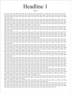 Free Newspaper Design tool