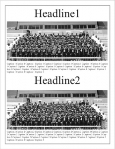 Sports Program Template