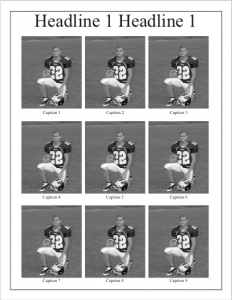 Sports Program Template