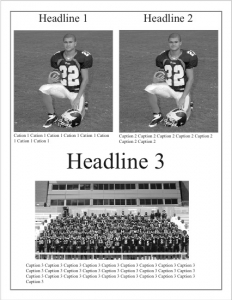 Sports Program Template