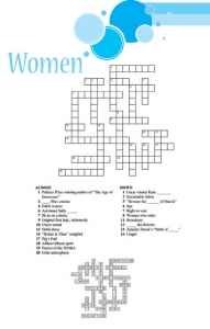 Crossword Puzzle # 1