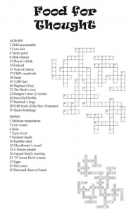 Crossword Puzzle # 15