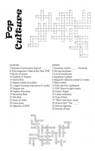 Crossword Puzzle # 20