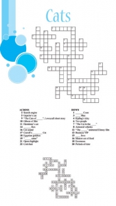 Crossword Puzzle # 4