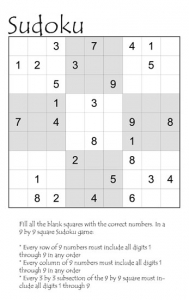 Sudoku # 37