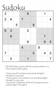Sudoku # 38