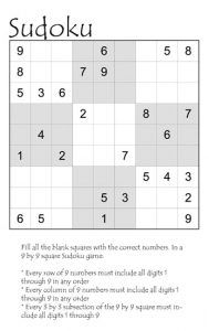 Sudoku # 39