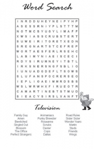 Word Search # 2
