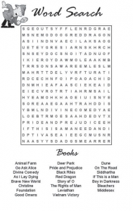 Word Search # 3